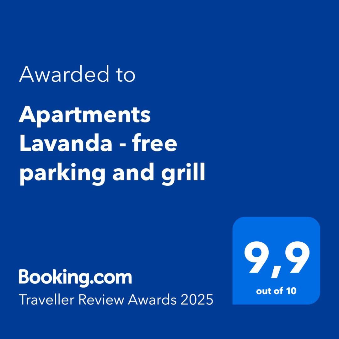 Apartments Lavanda - Free Parking And Grill Jezera Kültér fotó